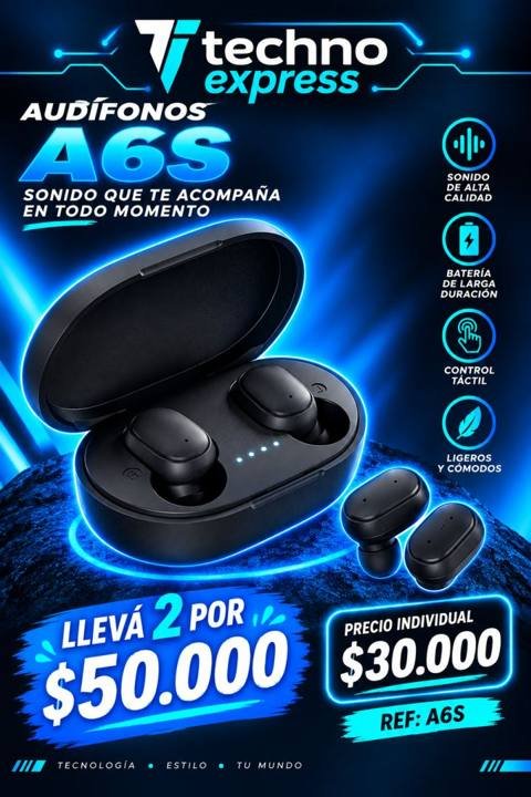 Audífonos A6S