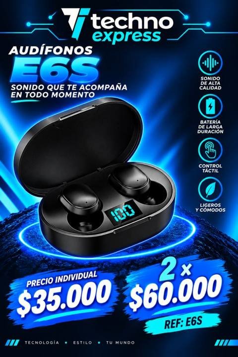Audífonos E6S