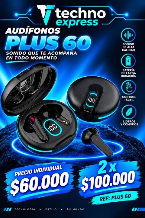 Audífonos Plus 60