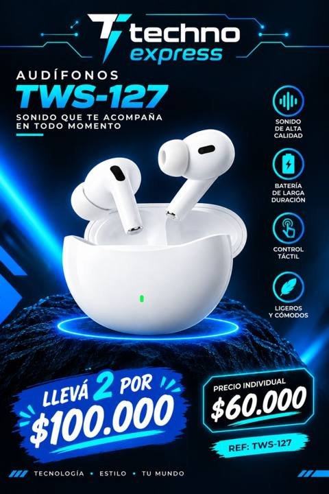 Audífonos TWS-127