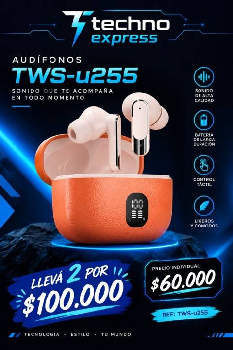 Audífonos TWS-U255