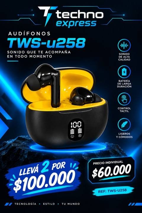 Audífonos TWS-U258