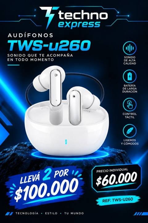 Audífonos TWS-U260