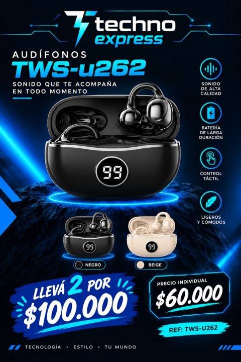 Audífonos TWS-U262